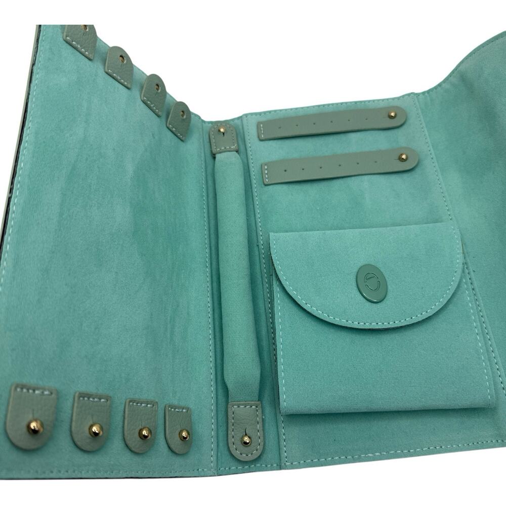 Aurate Jewelry Travel Pouch Vegan Leather - Picture 9 of 11